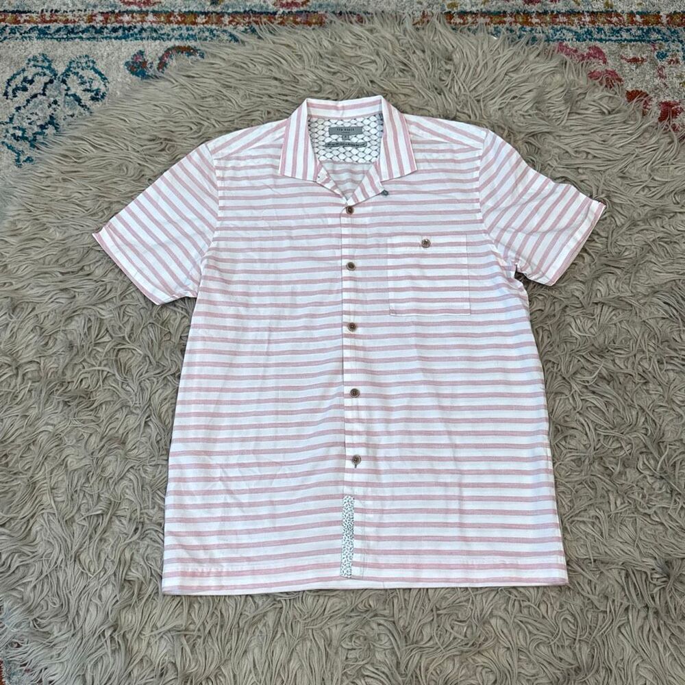 Ted baker button down collared shirt size 4